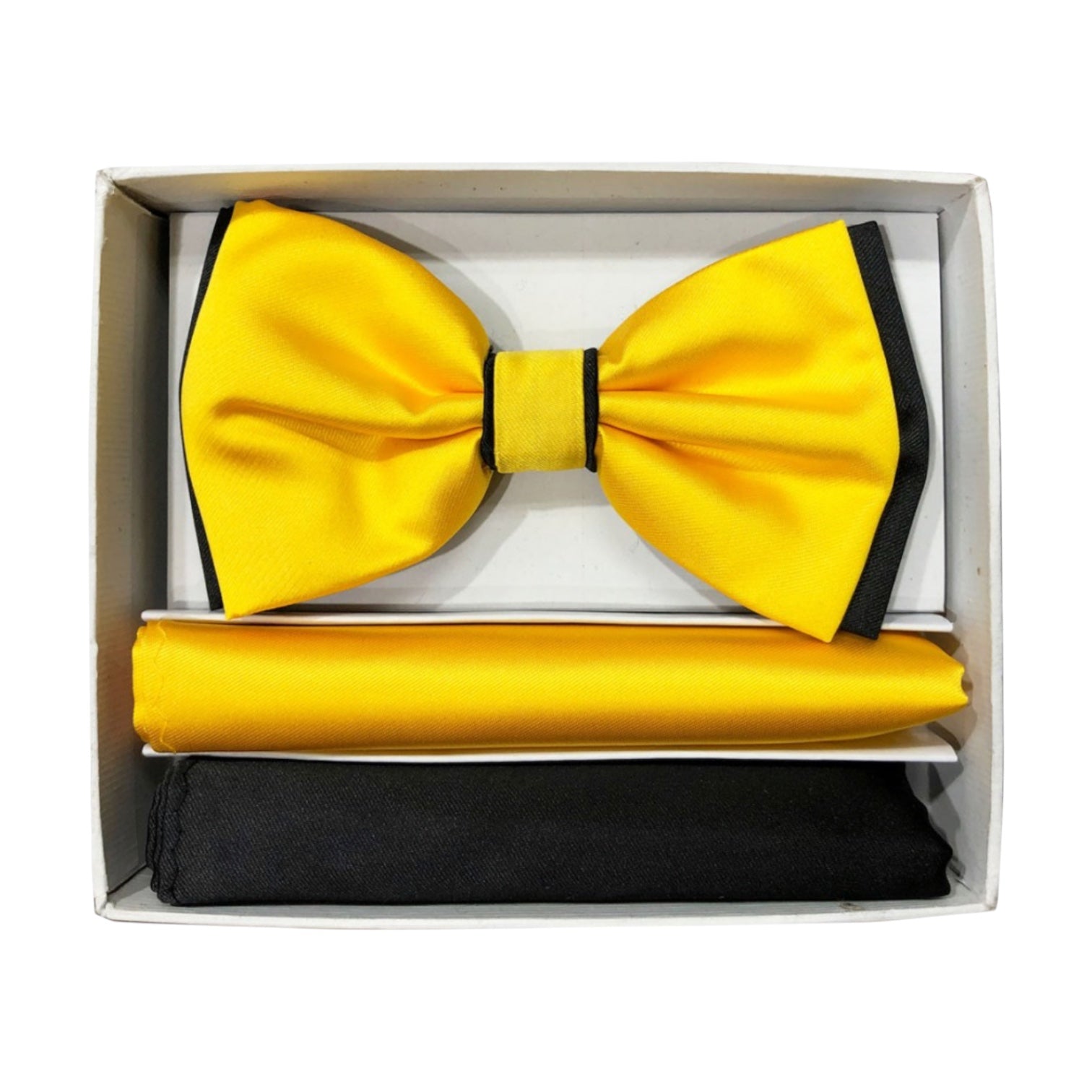 BRAND Q: 2 tone Bow and Hanky BT2T100